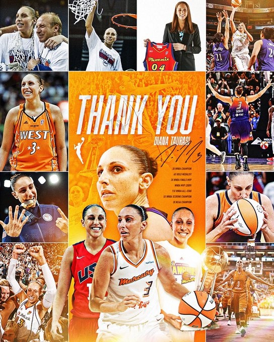 傳奇落幕！WNBA巨星陶樂西宣布退役 結束20年職業(yè)生涯